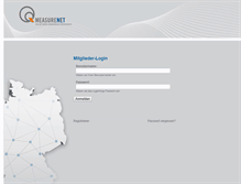 Tablet Screenshot of mitgliederportal.measurenet.de